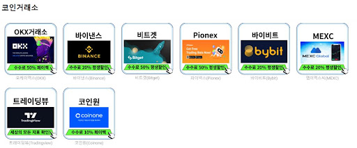 코인거래소의 수수료 비교